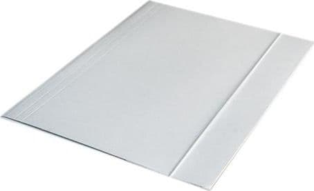 D.Rect A4 pappmappe med strikk, hvit, 300g