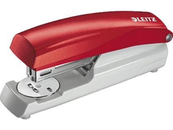 Leitz NeXXt - Stiftemaskin - 30 ark / 3 mm - 24/6, 26/6 - plast, metall - rød