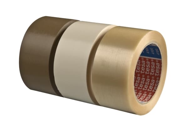 Tejp Tesa 4100 PVC 50mmx66m Vit - (66 meter per rulle x 36 rullar)