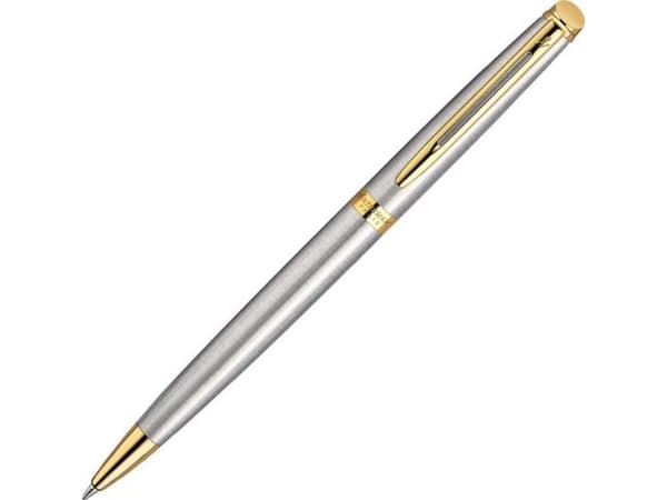 Waterman Hémisphère, Klämma, Indragbar kulspetspenna med vridfunktion, Blå, 1 styck, Medium