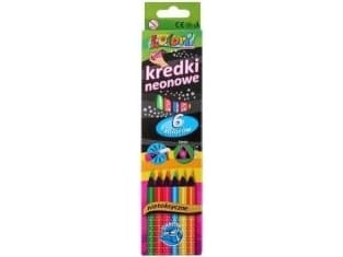 Penmate Premium Kolori kritor 6 färger neon