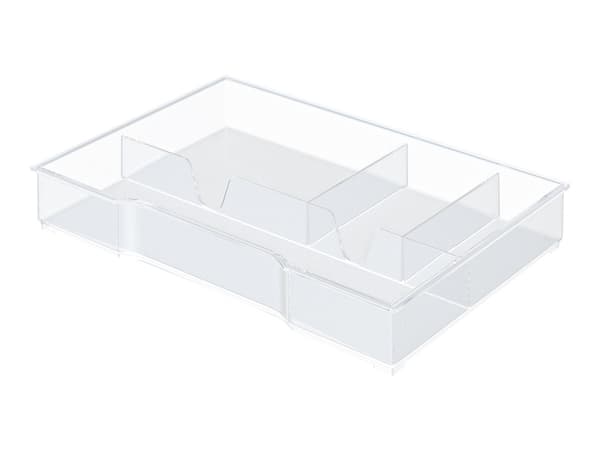 Lådinsats transparent för Leitz Plus/WOW lådskåp (st.)