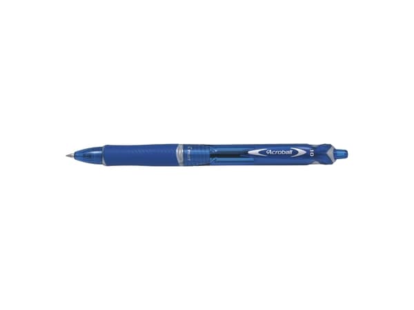 Kuglepen, Pilot Acroball, 1 mm, medium, blå