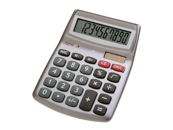 GENIE 540 - Utskriftsberäknare - LCD