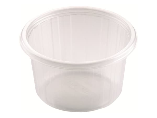 Duni - Matförvaringsbehållare - 300 ml - rund - engångsvara (paket om 50)