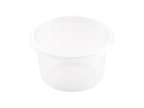 Duni - Matförvaringsbehållare - 300 ml - rund - engångsvara (paket om 50)