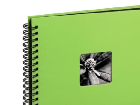 Hama Spiral Bound "Fine Art" - Album - 100 x 4x6 in (10x15 cm) - Nøtral - kiwi x 1