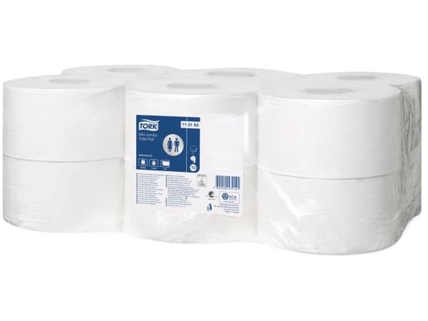 Tork 110163, 1200 ark, Vit, 240 m, 20 cm, 9,4 cm, 18,8 cm