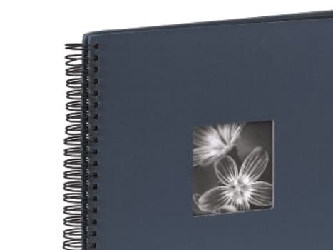 Hama Spiral Album "Fine Art", blue, 34x32/50, Sininen, 10 x 15, 13 x 18, 340 mm, 320 mm