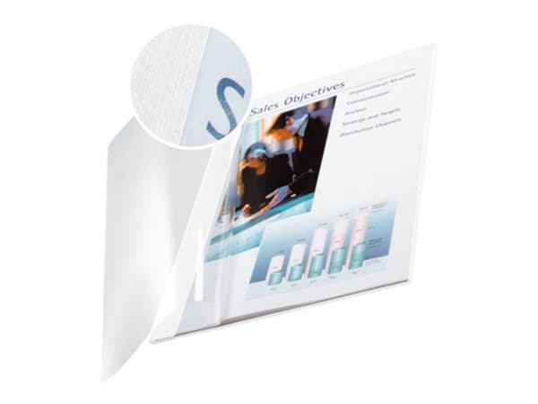 Leitz ImpressBIND - 10.5 mm - A4 (210 x 297 mm) - 105 ark - hvit - plastbindekam