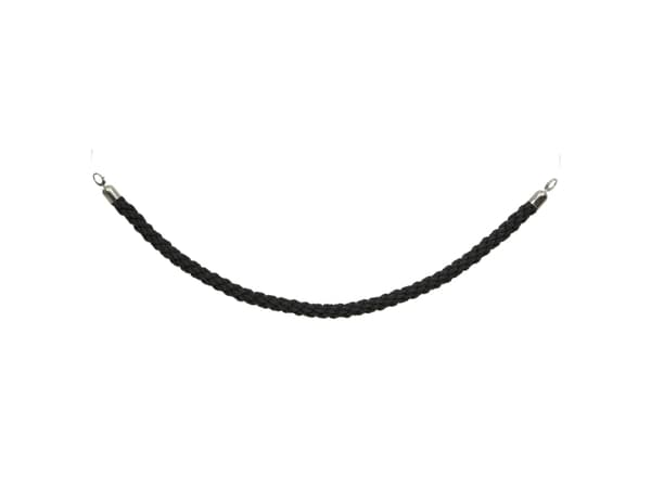 Securit® Classic Chrome reb sort med kliklås rustfrit stål