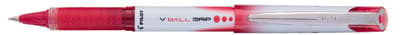 Pilot V-ball, Stiftpenna, Grå, Röd, 0,3 mm, Medium, Ambidextrous, CE