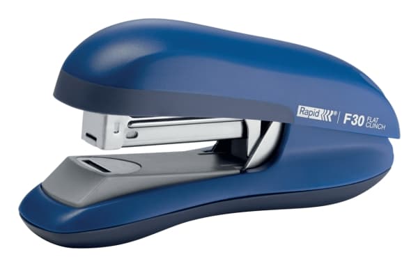 Rapid Fashion F30 - Häftapparat - 30 ark / 3 mm - 24/6, 26/6 - metall, ABS-plast - blå