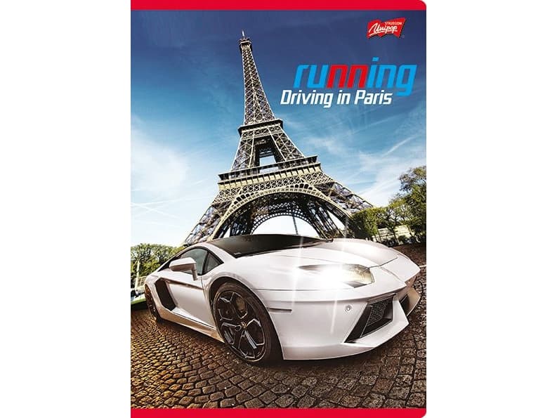 St. Majewski Notebook A5 32k double line dwukolor. laminae. MIX for boys p15