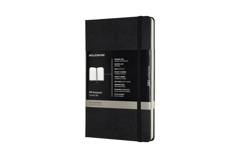 Moleskine Pro notebook Large hard cover sort