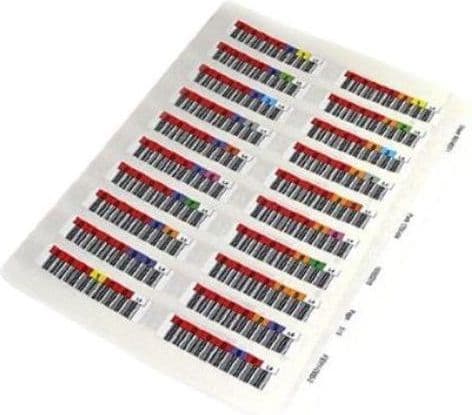 Quantum series 000001-000100 - Strekkodeetiketter (LTO-6) (en pakke 100)