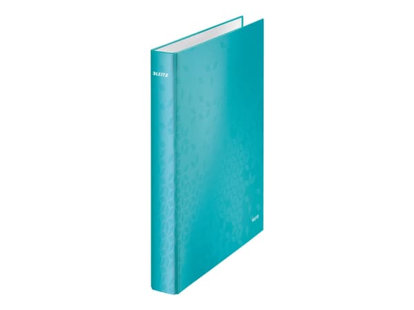 Leitz WOW - Ringpärm - ryggbredd: 40 mm - för A4 Maxi - kapacitet: 250 ark - lila metallic