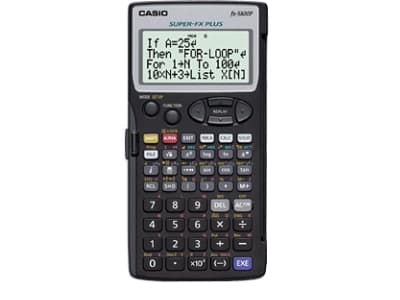 Casio FX-5800P - Tieteellinen laskin - 10 numeroa + 2 eksponenttia - akku