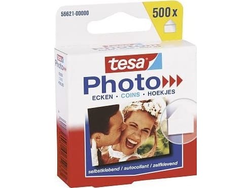 Tesa - Dubbelsidig tejp 50 m - vit (paket om 12)