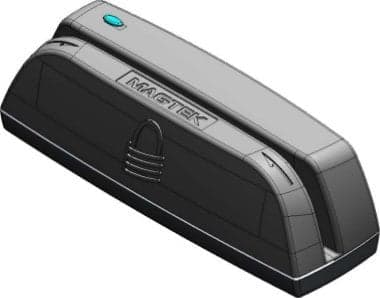 MagTek Dynamag MagneSafe Swipe Reader - Kortläsare (Spår 1, 2 och 3) - USB - svart