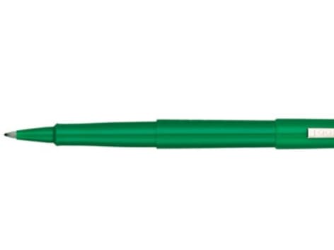 Papermate Flair, Grön, Grön, Plast, Rund, Vattenbaserat bläck, 1 mm