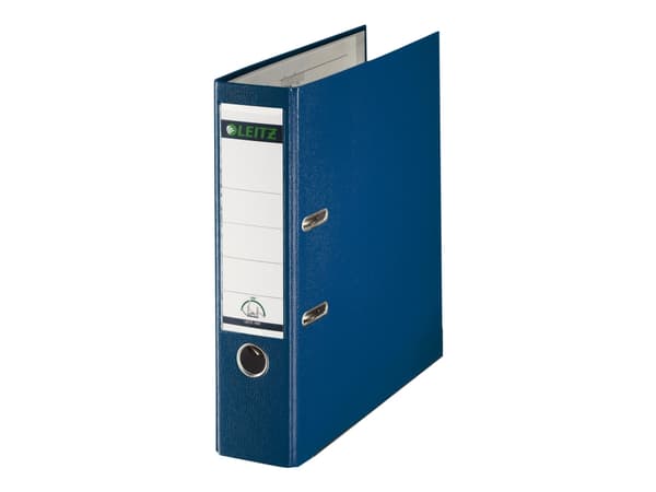 Brevordner Leitz 180° PP A4 80mm blå - (10 stk.)