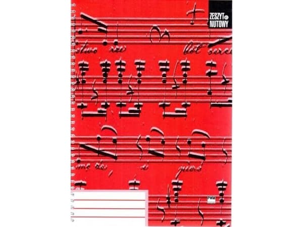 Polish Music Publisher Music notebook E1 - A4 (174775)