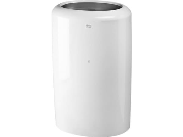 Papperskorg Tork B1 plast 50 l vit