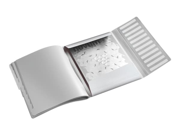Leitz Style - Klassifikationsmapp - 12 utrymmen - 12 delar - för A4 - kapacitet: 200 ark - tabbad - arctic white