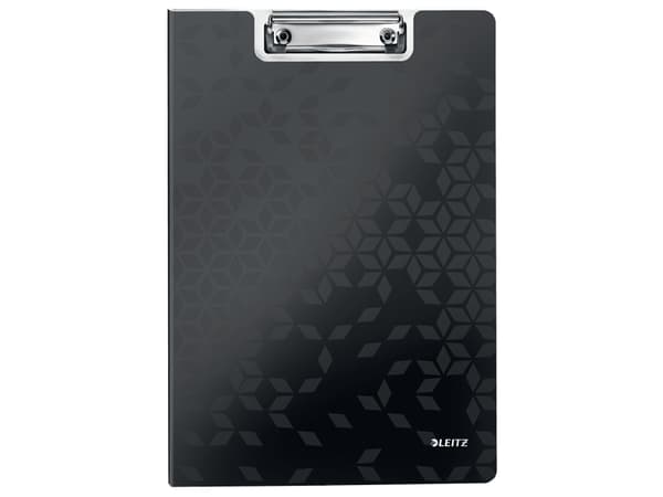 Leitz WOW - Urklippsmapp - för A4 (210 x 297 mm) - kapacitet: 75 ark - svart