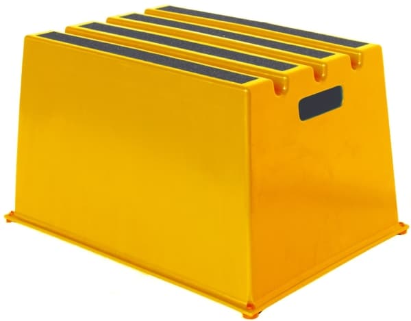 TWINCO TWIN 6600 - Säkerhetssteg - högkonsistenspolyeten - gul