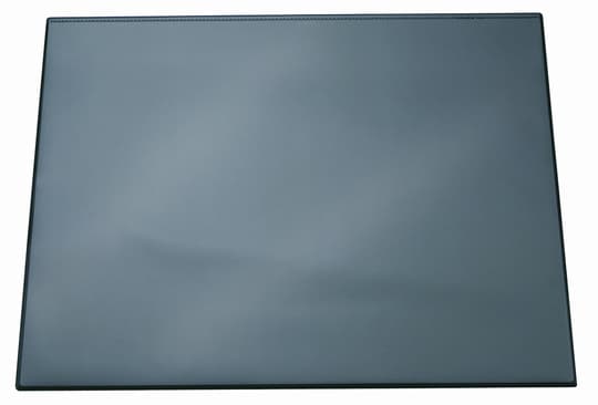 DURABLE - Bordsunderlägg med genomskinligt överlägg - 65 x 52 cm - plast - mörkblå