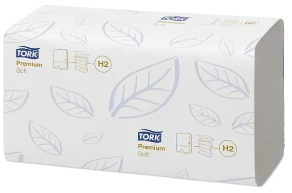 Tørkepapir Tork Xpress Multifold H2, ekstra myk, 21 x 110 ark