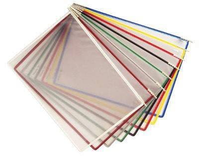 Displaylommer Tarifold gul A4 10stk/pak - (10 stk.)