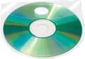 Pikkukuva 1 / 5: CD-lomme m/klap 127x127mm selvklæb. 6stk/pak - (6 stk.)