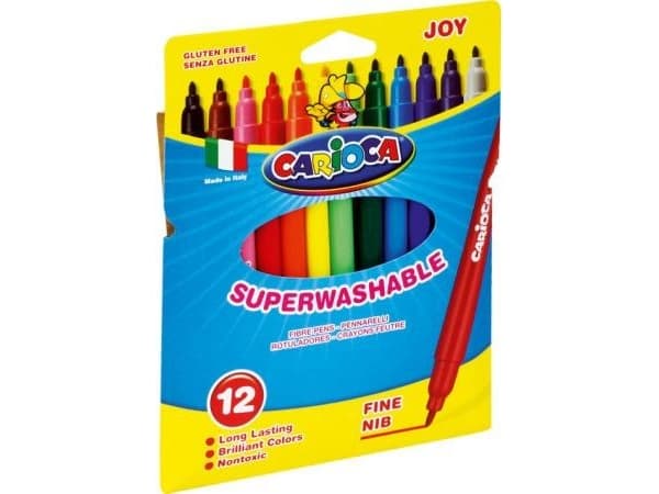 Carioca Felt-tip pens Joy 12 colors