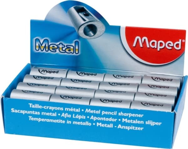 Maped Satellite, Manuell blyantspisser, Metallisk, Metall