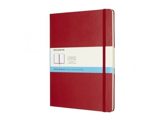 Moleskine 805-50-0285-510-5, Yksivärinen, Punainen, Matta, 70 g/m², Kovakantinen, Aikuinen