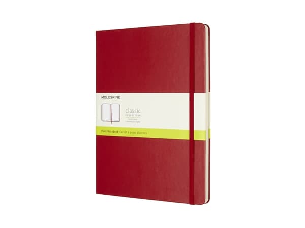 Moleskine 805-50-0285-510-5, Yksivärinen, Punainen, Matta, 70 g/m², Kovakantinen, Aikuinen