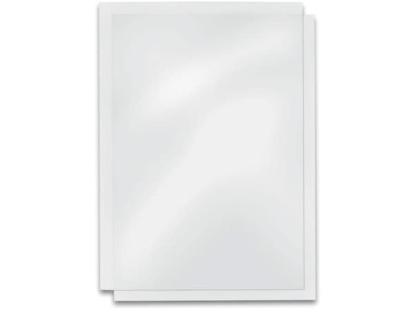 Fellowes Superclear PVC - A4 (210 x 297 mm) - 150 mikroner - blank - 100 stk PVC-permomslag - for Fellowes Galaxy 500, Galaxy Wire, Pulsar+ 300, Quas