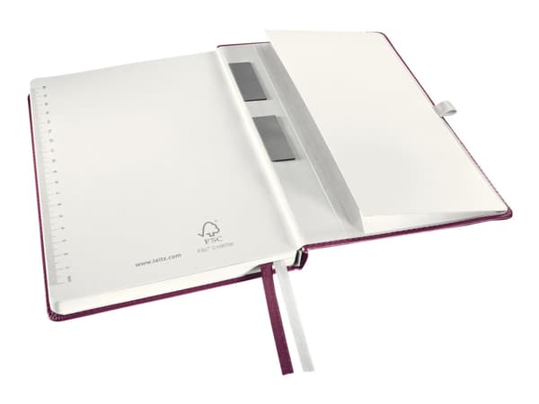 Leitz Style, Punainen, A5, 80 arkkia, 100 g/m², Kovakantinen, Aikuinen