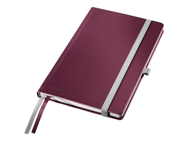 Leitz Style, Punainen, A5, 80 arkkia, 100 g/m², Kovakantinen, Aikuinen