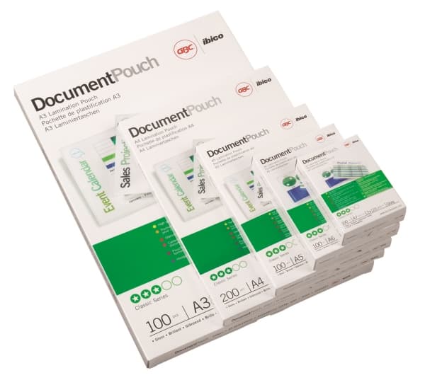 GBC 3740430, Vit, Polyeten, Glansigt, 0,5 mm, Kina, 54 mm