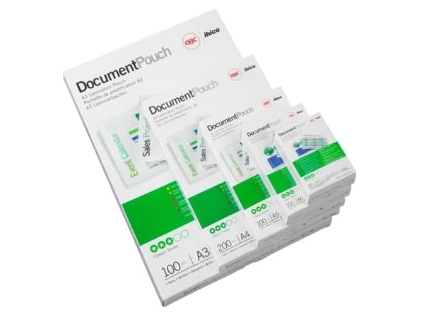 GBC 3740430, Vit, Polyeten, Glansigt, 0,5 mm, Kina, 54 mm