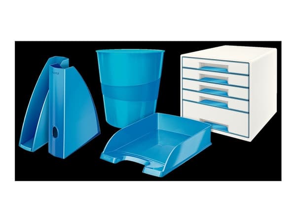 Leitz WOW Magazine File, Polystyreeni, Sininen, 1 laatikko(a), 290 g, 75 x 258 x 312 mm