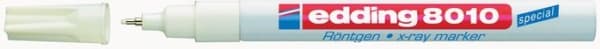 edding 8010 x-ray - Markering - permanent - vit - 0.8 mm