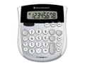 Pikkukuva 4 / 5: Texas Instruments TI-1795 SV, Työpöytä, Perus, 8 lukua, Näyttön kallistus, Akku/Aurinko, Musta, Hopea, Valkoinen