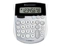 Pikkukuva 2 / 5: Texas Instruments TI-1795 SV, Työpöytä, Perus, 8 lukua, Näyttön kallistus, Akku/Aurinko, Musta, Hopea, Valkoinen