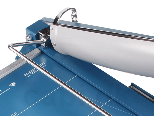 Dahle 597, 3,5 mm, 55 cm, Manuaalinen lukitus, Terästä, A3, Sininen