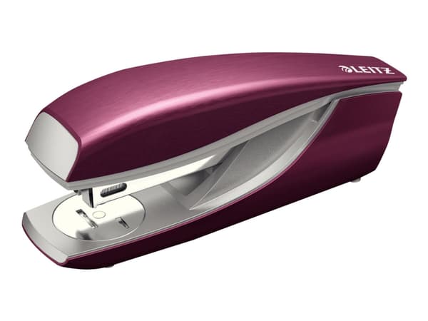 Leitz 5562 - Häftapparat - 30 ark / 3 mm - 24/6, 26/6 - plast, metall - granatröd